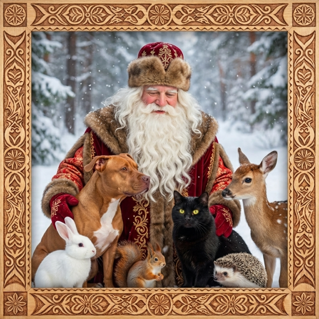 Видео-открытка «Питомцы» 